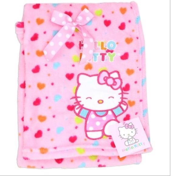 Hello Kitty Other - Hello Kitty Plush Baby Blanket